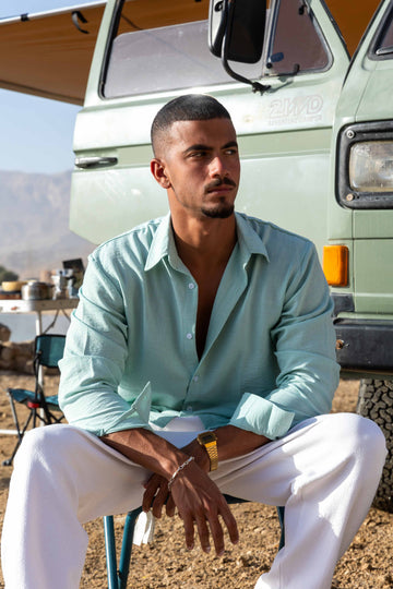 Shirt in Sage